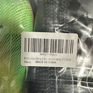 Fly Rod Cover Sleeve Set of 6